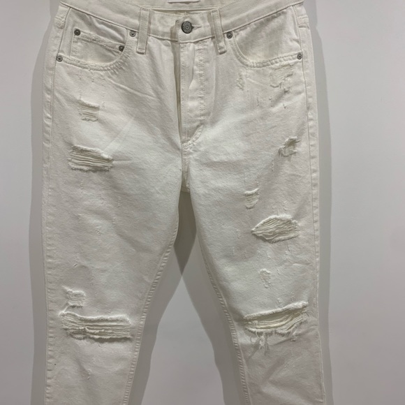 Boyish High Rise Waist Distressed Jeans Sz 26 NWT - Picture 8 of 8